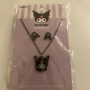 Jewelry Set - Black and Pink